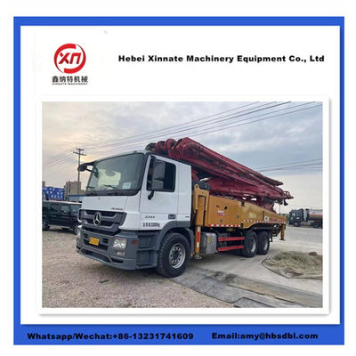 DN125 Used Concrete Pump Truck Secondhand Putzmeister Mobile Concrete Pump
