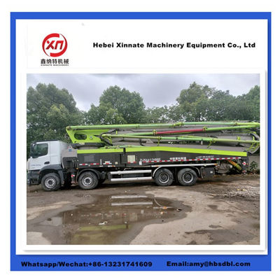 DN125 Used Concrete Pump Truck Secondhand Putzmeister Mobile Concrete Pump
