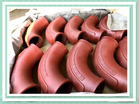 Schwing 90 derajat Pompa Beton siku Putzmeister Twin Wall siku 10010479