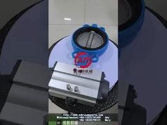 Solenoid klep kupu-kupu dengan silinder